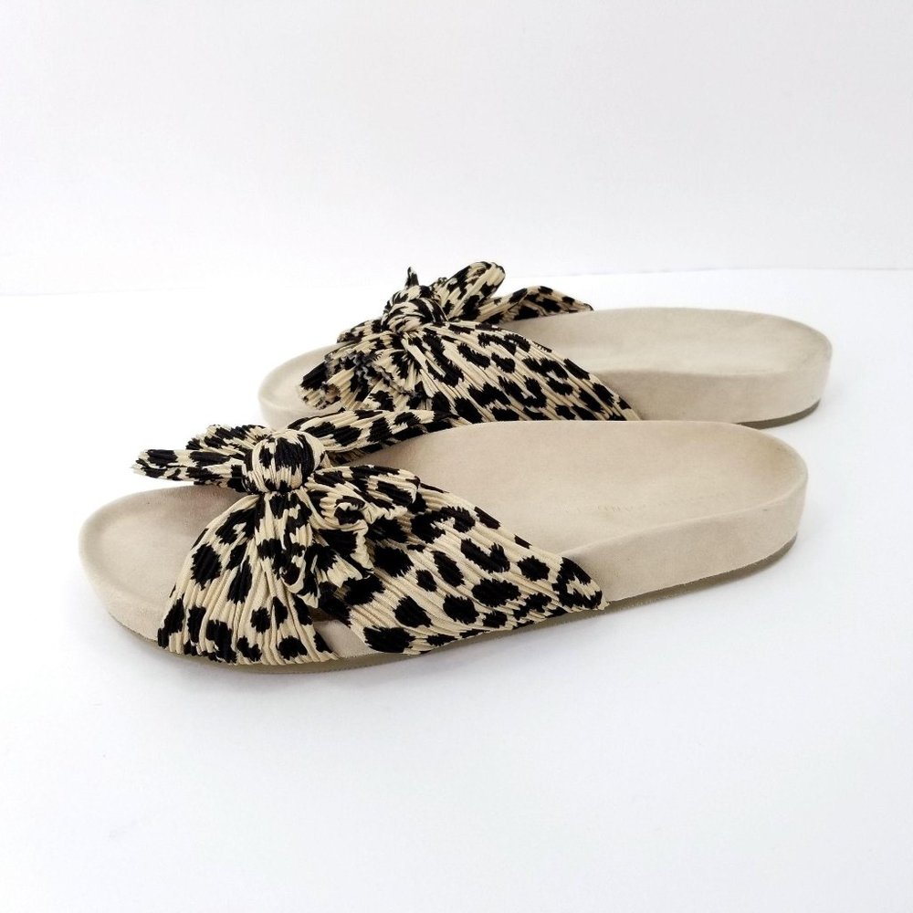 Loeffler Randall Caro SlipOn Sandals Slides Bow